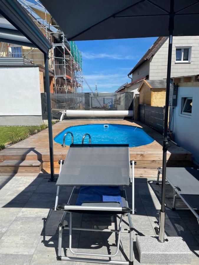 #1 Modernes Zimmer Mit Pool Und Garten Μέμμινγκεν Εξωτερικό φωτογραφία